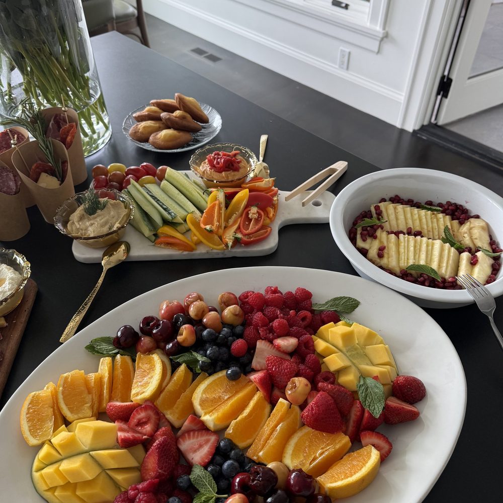 Florals and food